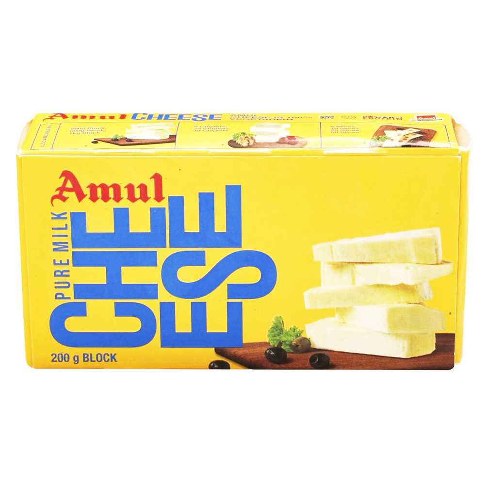 Amul Processed Cheese Block 200g