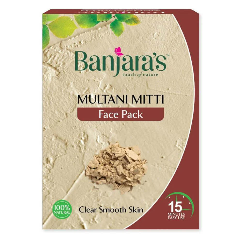 Banjaras Multani Mitti Face Pack 100g