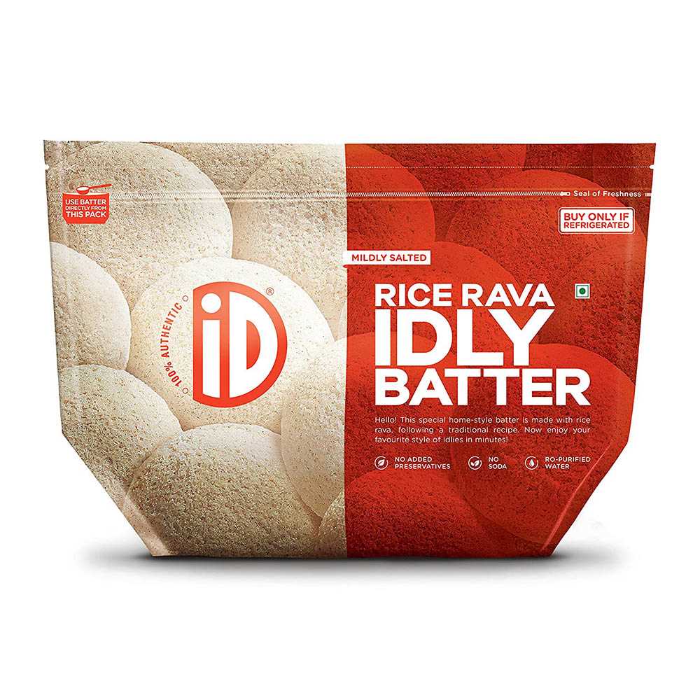 Id Organic Rice Rava Idly Batter 1Kg