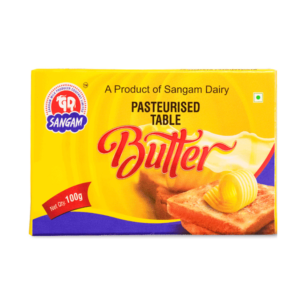 Sangam Pasturised Table Butter 100g